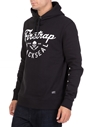 FIRETRAP-Ανδρική φούτερ μπλούζα GRAPH HOODY μαύρη